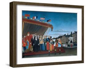 The Representatives of Foreign Powers Coming to Salute the Republic, 1907-Henri Rousseau-Framed Giclee Print