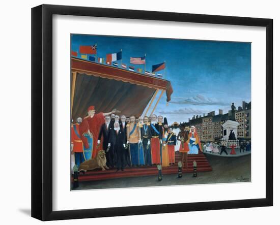 The Representatives of Foreign Powers Coming to Salute the Republic, 1907-Henri Rousseau-Framed Giclee Print