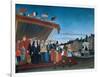 The Representatives of Foreign Powers Coming to Salute the Republic, 1907-Henri Rousseau-Framed Giclee Print