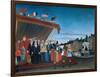 The Representatives of Foreign Powers Coming to Salute the Republic, 1907-Henri Rousseau-Framed Giclee Print