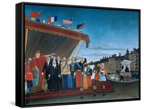 The Representatives of Foreign Powers Coming to Salute the Republic, 1907-Henri Rousseau-Framed Stretched Canvas