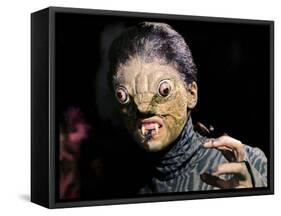 The Reptile-null-Framed Stretched Canvas