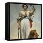 The Republic by Gerome Jean Leon (1824 - 1904) (Allegory - 1848); Mairie Des Lilas-Jean Leon Gerome-Framed Stretched Canvas