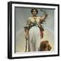 The Republic by Gerome Jean Leon (1824 - 1904) (Allegory - 1848); Mairie Des Lilas-Jean Leon Gerome-Framed Giclee Print