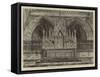 The Reredos in Exeter Cathedral-Henry William Brewer-Framed Stretched Canvas