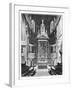 The Reredos in St Paul's Cathedral, 1901-null-Framed Giclee Print