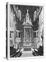 The Reredos in St Paul's Cathedral, 1901-null-Stretched Canvas