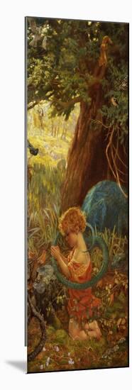 The Rescue. Die Rettung. Ca. 1890-95-Arthur Hughes-Mounted Giclee Print