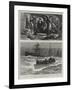 The Rescue of the Passengers and Crew of the Danmark by the Missouri in the Atlantic-Joseph Nash-Framed Giclee Print