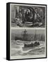 The Rescue of the Passengers and Crew of the Danmark by the Missouri in the Atlantic-Joseph Nash-Framed Stretched Canvas
