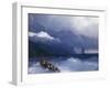 The Rescue-Ivan Konstantinovich Aivazovsky-Framed Premium Giclee Print