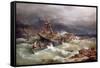 The Rescue-Richard Bridges Beechey-Framed Stretched Canvas