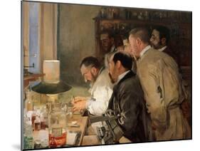 The Research-Joaquín Sorolla y Bastida-Mounted Giclee Print