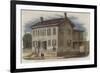 The Residence of Abraham Lincoln-null-Framed Giclee Print