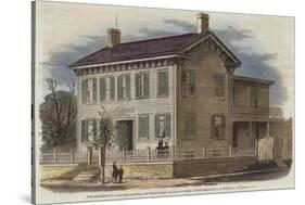 The Residence of Abraham Lincoln-null-Stretched Canvas