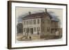 The Residence of Abraham Lincoln-null-Framed Giclee Print