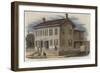 The Residence of Abraham Lincoln-null-Framed Giclee Print