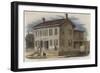 The Residence of Abraham Lincoln-null-Framed Giclee Print