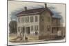 The Residence of Abraham Lincoln-null-Mounted Giclee Print