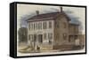 The Residence of Abraham Lincoln-null-Framed Stretched Canvas