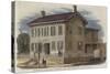 The Residence of Abraham Lincoln-null-Stretched Canvas