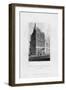The Residence of Sir Isaac Newton, St Martin's Street, Leicester Square, 1840-CJ Smith-Framed Giclee Print