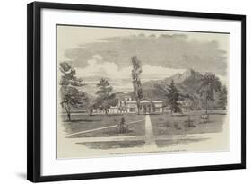 The Residence of the British Envoy, at Khatmandham, Nepaul-null-Framed Giclee Print