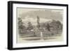 The Residence of the British Envoy, at Khatmandham, Nepaul-null-Framed Giclee Print