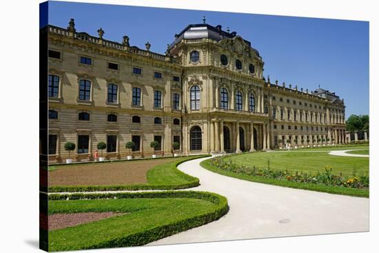 The Residence Palace, UNESCO World Heritage Site, Wurzburg, Bavaria, Germany, Europe-Robert Harding-Stretched Canvas