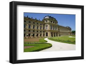 The Residence Palace, UNESCO World Heritage Site, Wurzburg, Bavaria, Germany, Europe-Robert Harding-Framed Photographic Print