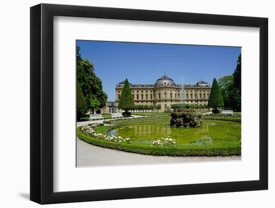 The Residence Palace, UNESCO World Heritage Site, Wurzburg, Bavaria, Germany, Europe-Robert Harding-Framed Photographic Print