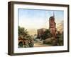 The Residency, Lucknow, India, Early 20th Century-null-Framed Giclee Print