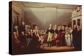 The Resignation of George Washington on 23rd December 1783, C.1822-John Trumbull-Stretched Canvas