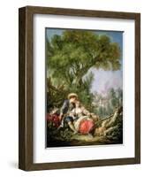 The Rest, 1764-Francois Boucher-Framed Giclee Print