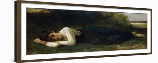 The Rest, 1880-William Adolphe Bouguereau-Framed Giclee Print