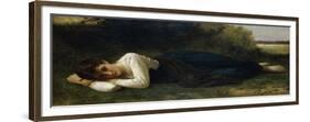 The Rest, 1880-William Adolphe Bouguereau-Framed Giclee Print