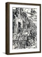 The Rest During the Flight to Egypt, 1506-Albrecht Dürer-Framed Giclee Print