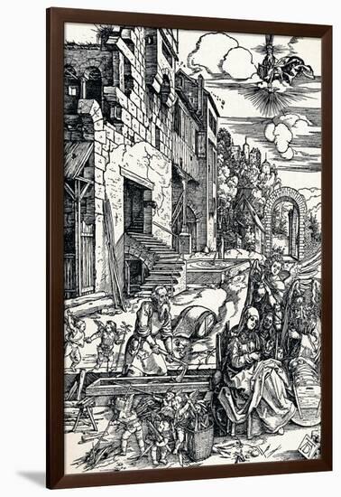 The Rest During the Flight to Egypt, 1506-Albrecht Dürer-Framed Giclee Print