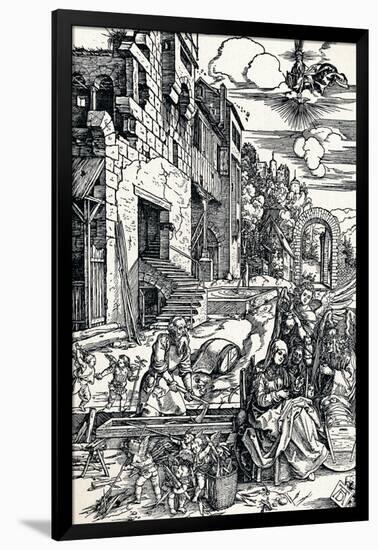 The Rest During the Flight to Egypt, 1506-Albrecht Dürer-Framed Giclee Print