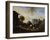 The Rest of the Convoy, 17th Century-Nicolaes Berchem-Framed Giclee Print