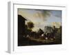 The Rest of the Convoy, 17th Century-Nicolaes Berchem-Framed Giclee Print