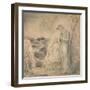 The Rest on the Flight into Egypt, 1806-William Blake-Framed Giclee Print