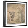 The Rest on the Flight into Egypt, 1806-William Blake-Framed Giclee Print