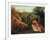 The Rest on the Flight into Egypt, 19th Century-Samuel Palmer-Framed Giclee Print