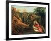 The Rest on the Flight into Egypt, 19th Century-Samuel Palmer-Framed Giclee Print