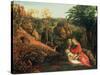 The Rest on the Flight into Egypt, 19th Century-Samuel Palmer-Stretched Canvas