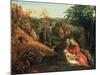 The Rest on the Flight into Egypt, 19th Century-Samuel Palmer-Mounted Giclee Print