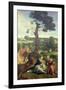 The Rest on the Flight into Egypt, C.1534-40 (Panel)-Pieter Coecke van Aelst-Framed Giclee Print