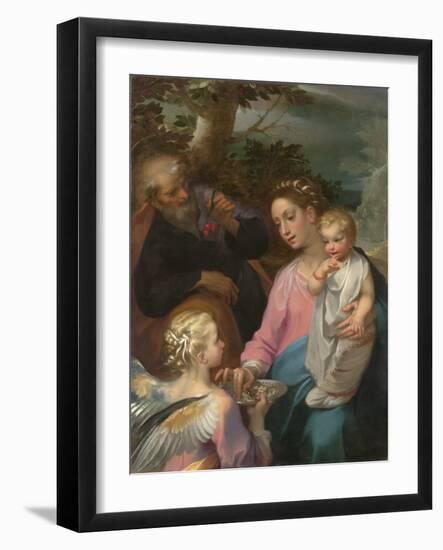 The Rest on the Flight into Egypt, c.1569-Francesco Vanni-Framed Giclee Print