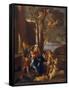 The Rest on the Flight into Egypt, c.1627-Nicolas Poussin-Framed Stretched Canvas